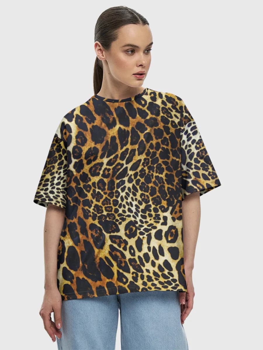 T-shirt Coton Oversize Femme