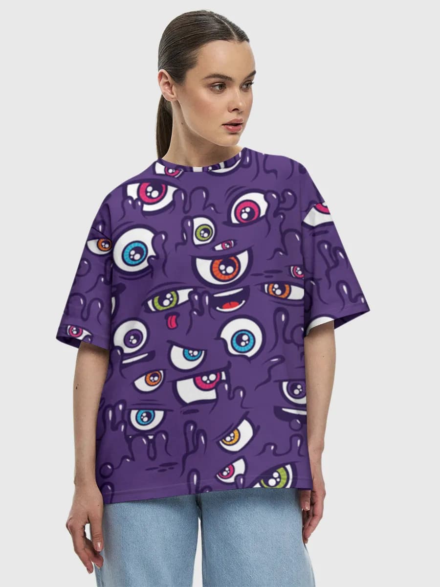 T-shirt Coton Oversize Femme