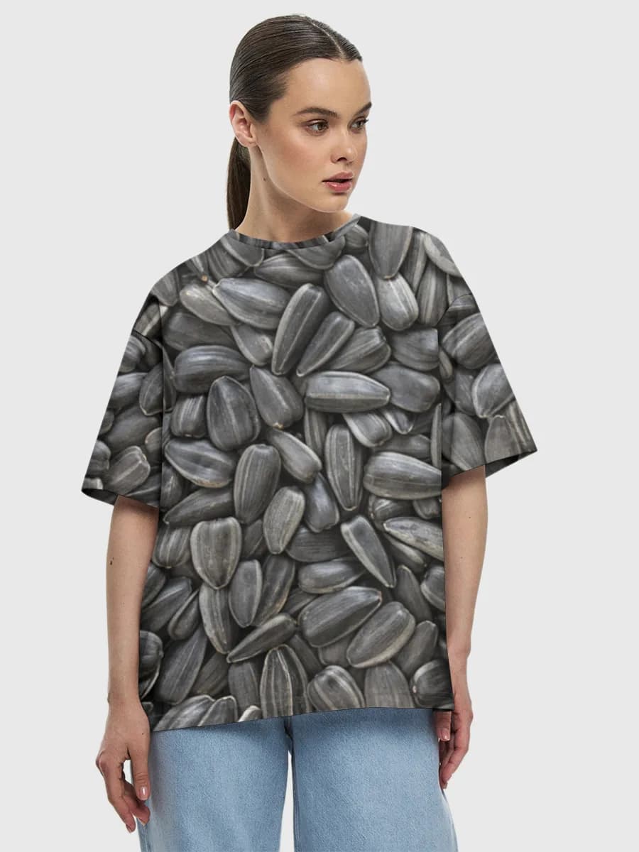 Women's oversized cotton T-shirt