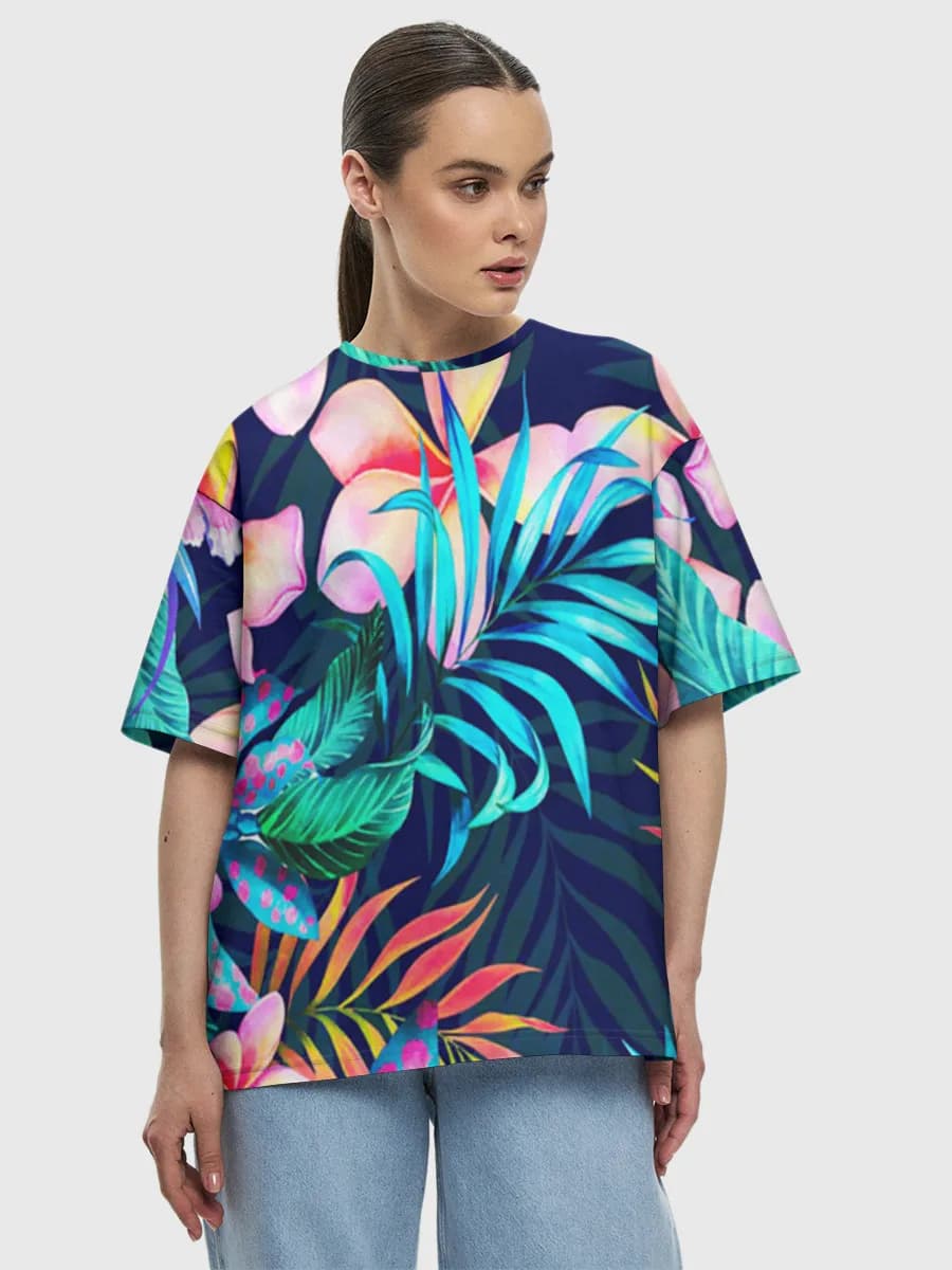 T-shirt Coton Oversize Femme