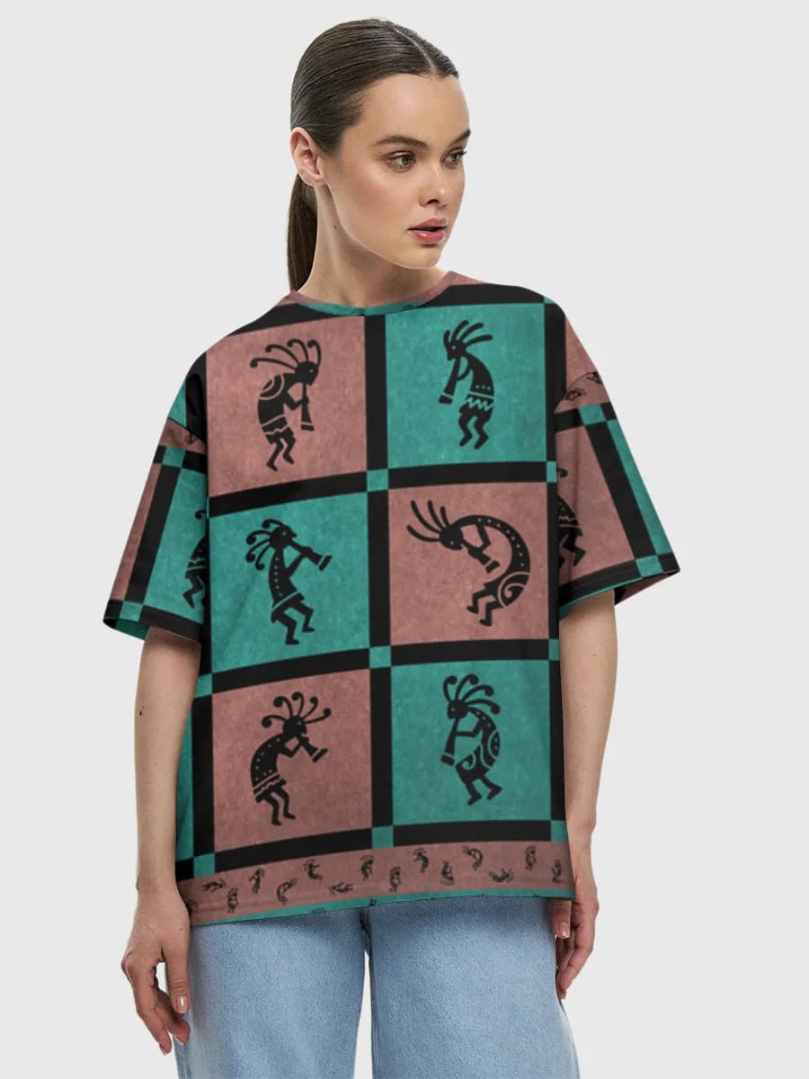 T-shirt Coton Oversize Femme