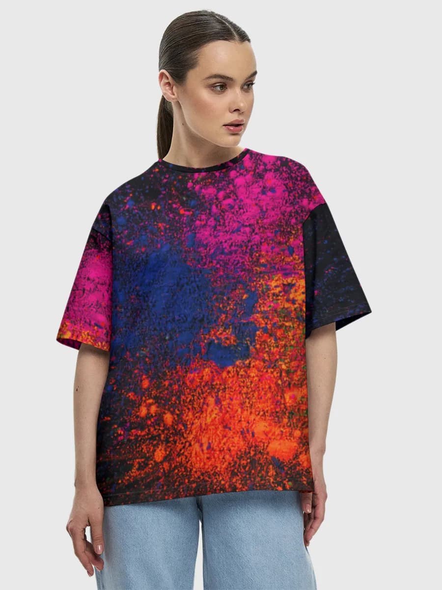 T-shirt Coton Oversize Femme