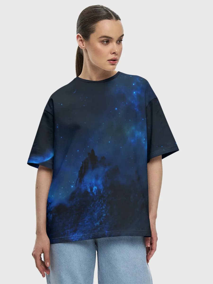 T-shirt Coton Oversize Femme
