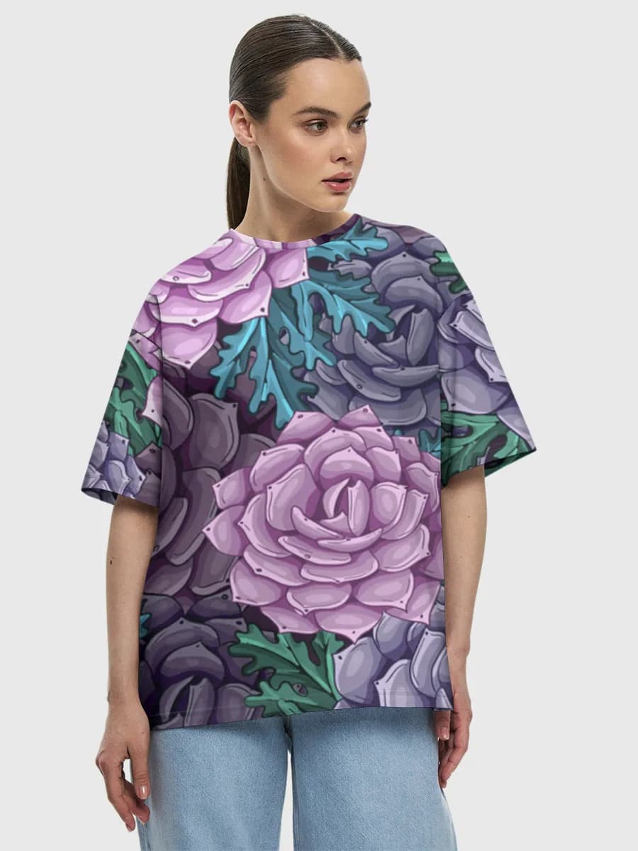 T-shirt Coton Oversize Femme