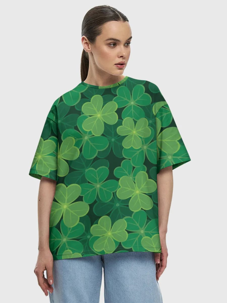 T-shirt Coton Oversize Femme
