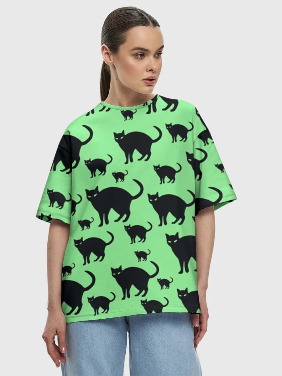T-shirt Coton Oversize Femme