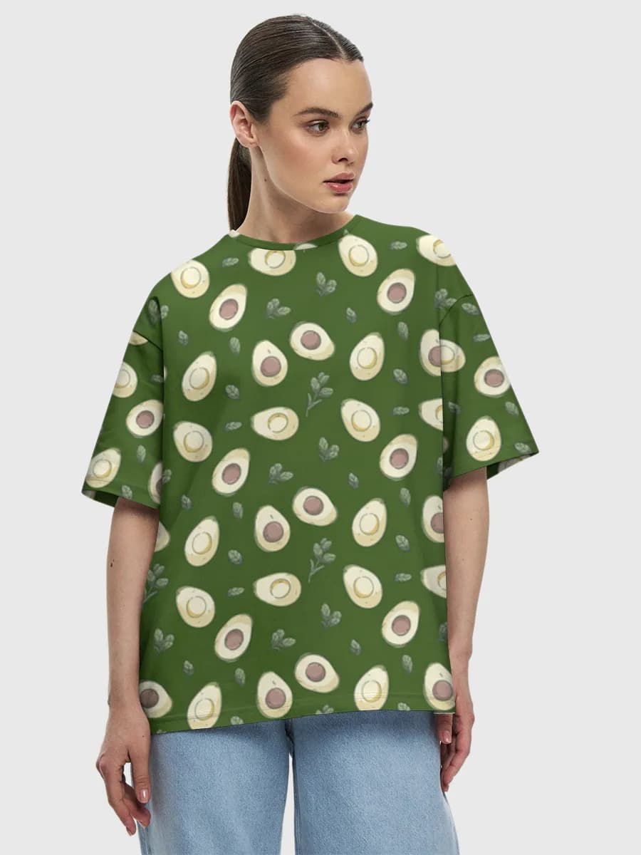 T-shirt Coton Oversize Femme