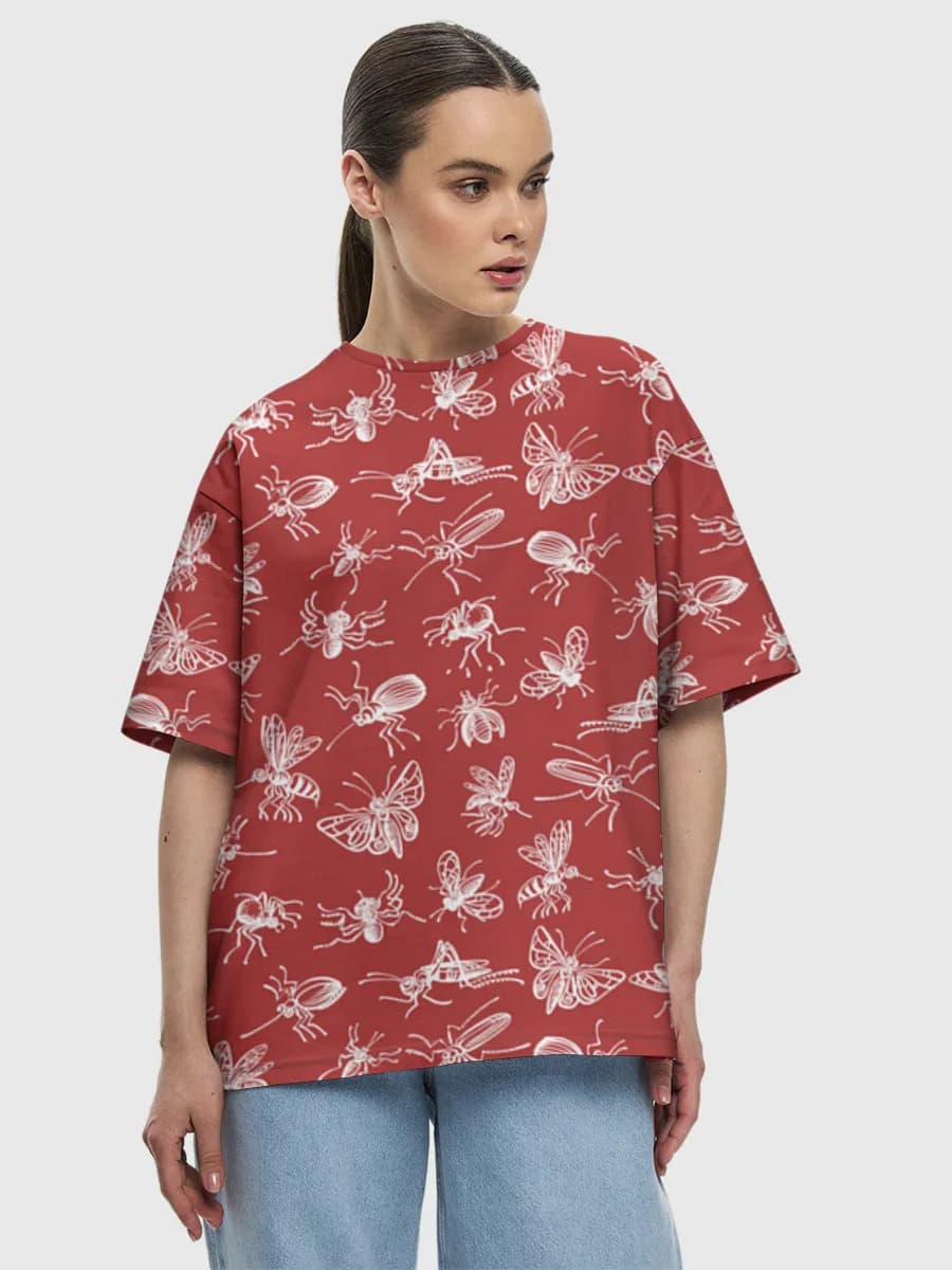 Women's oversized cotton T-shirt