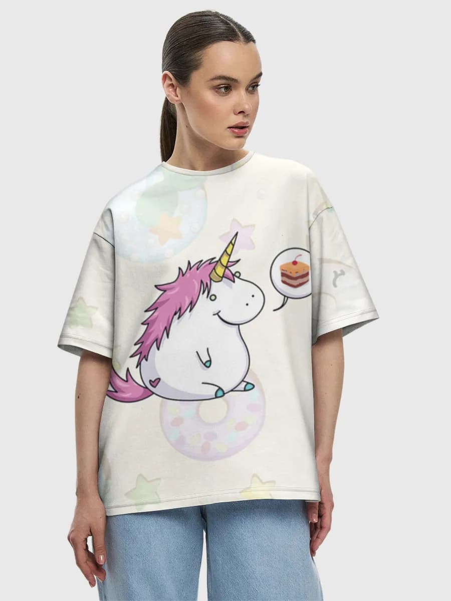 T-shirt Coton Oversize Femme