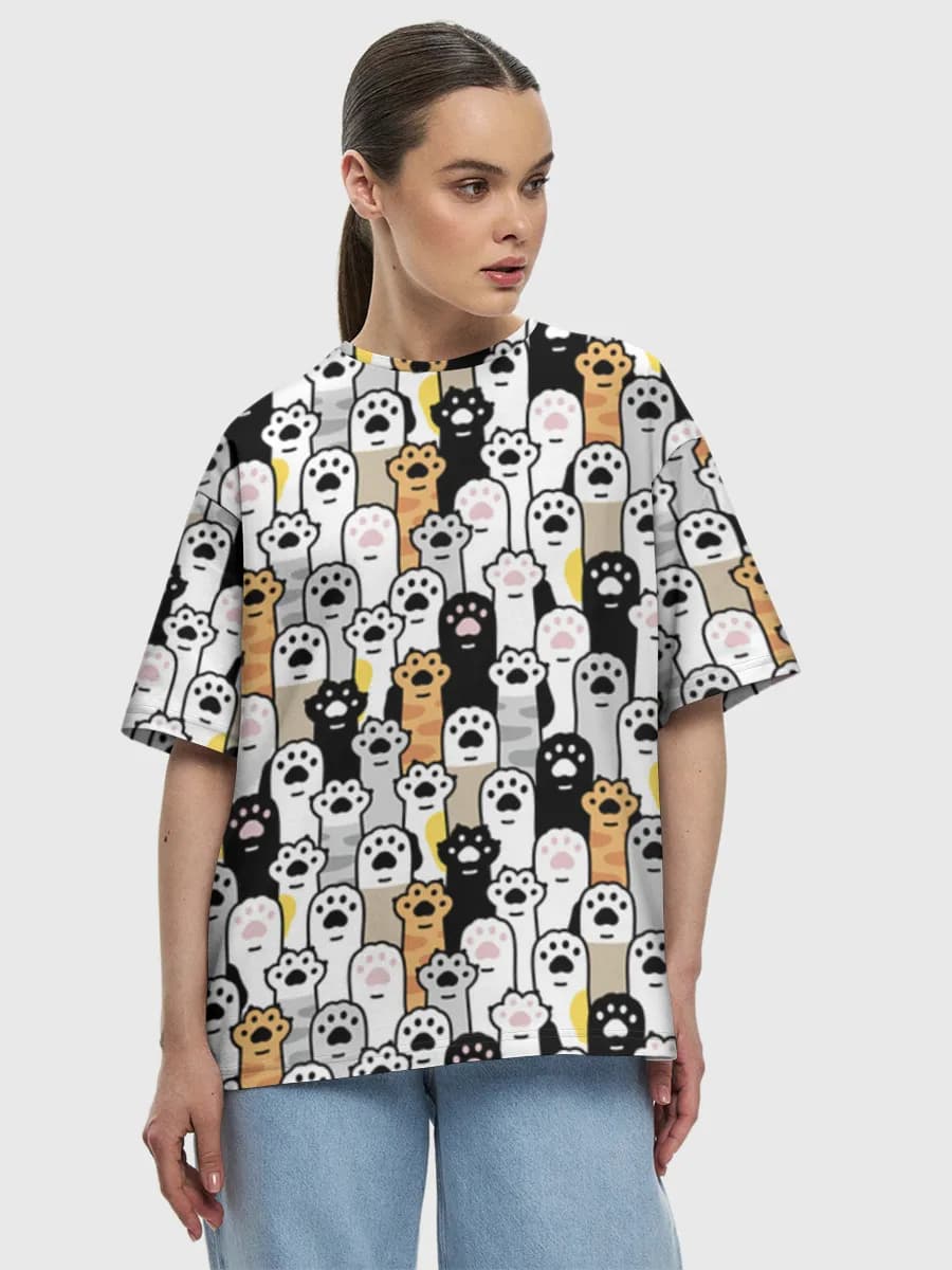 T-shirt Coton Oversize Femme