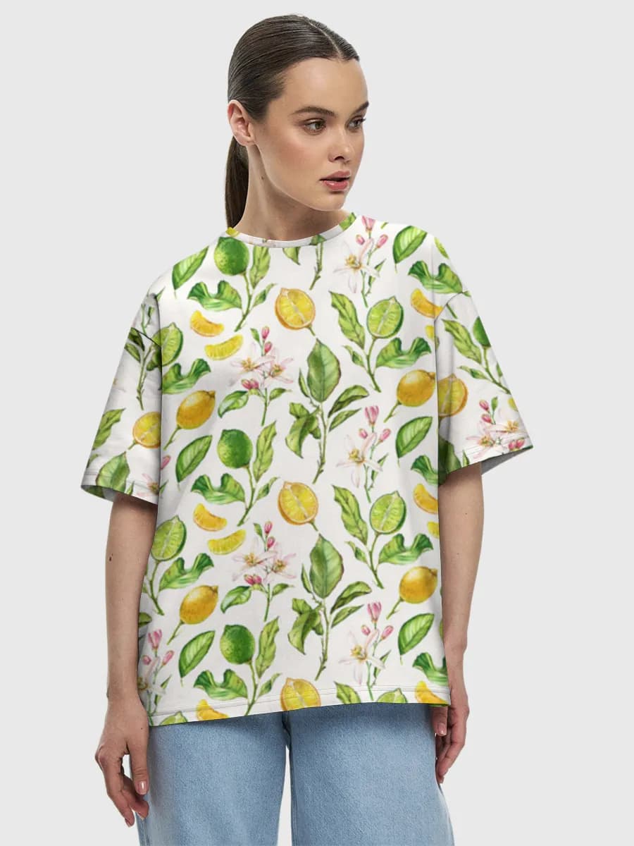T-shirt Coton Oversize Femme