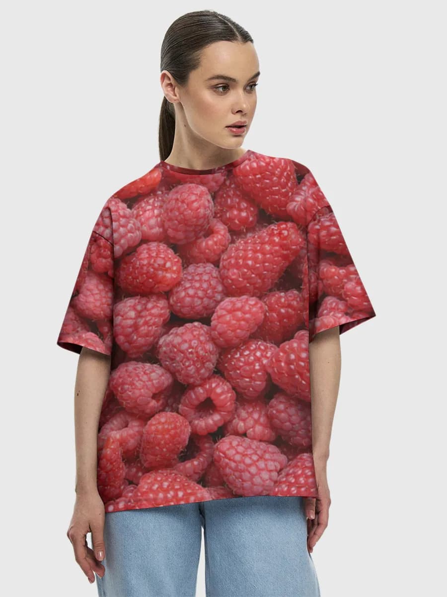 Women's oversized cotton T-shirt
