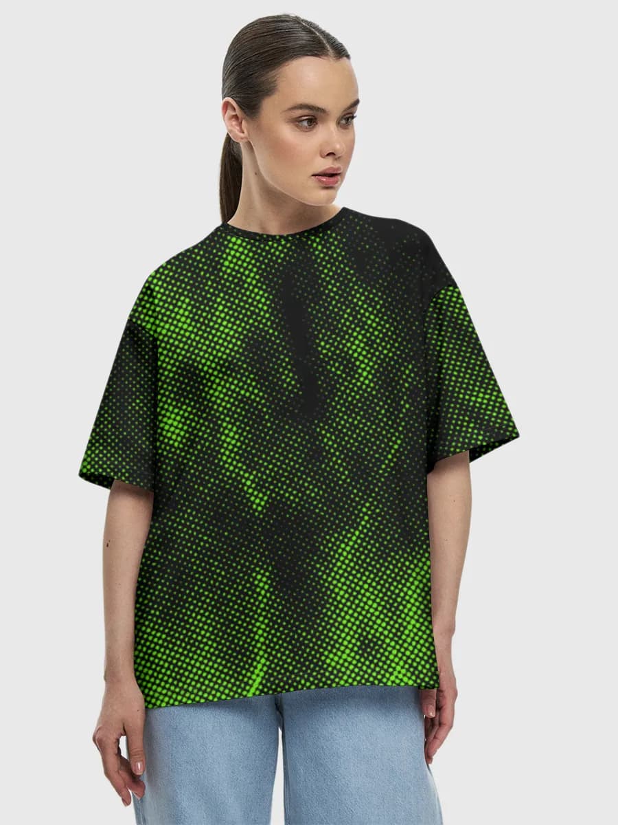 Women's oversized cotton T-shirt