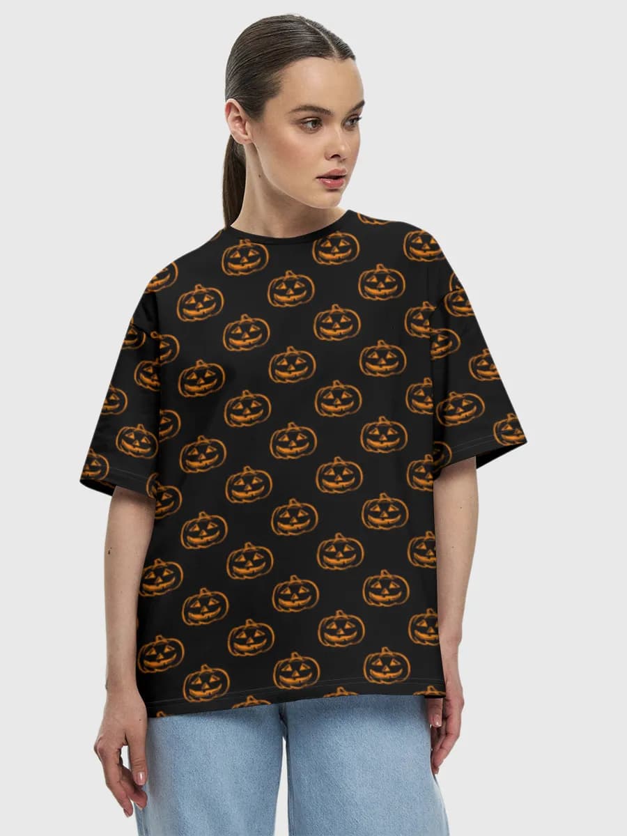 レディース ビッグシルエット コットンTシャツ
