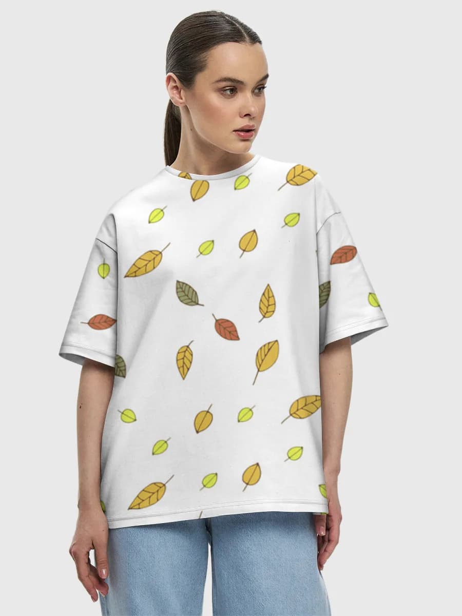 Women's oversized cotton T-shirt