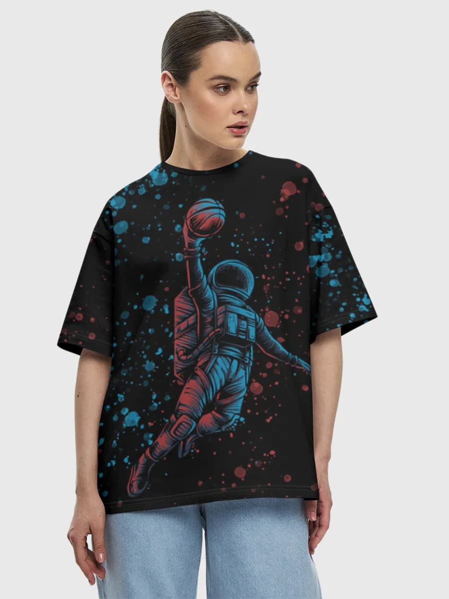 T-shirt Coton Oversize Femme