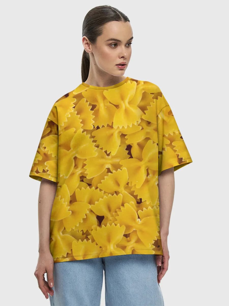 Women's oversized cotton T-shirt