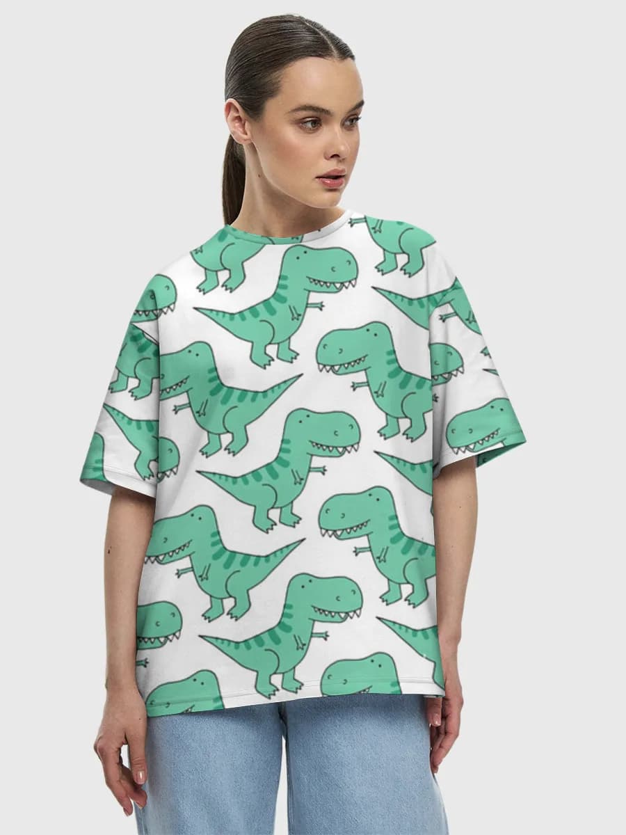 T-shirt Coton Oversize Femme