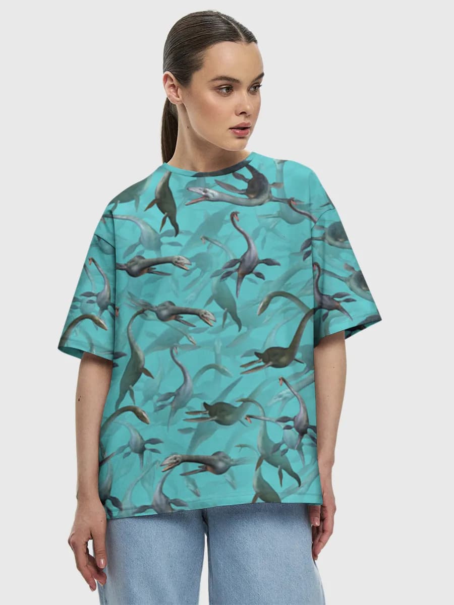 T-shirt Coton Oversize Femme