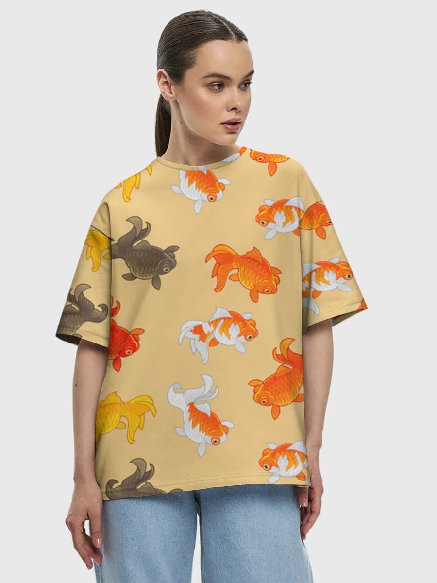 T-shirt Coton Oversize Femme