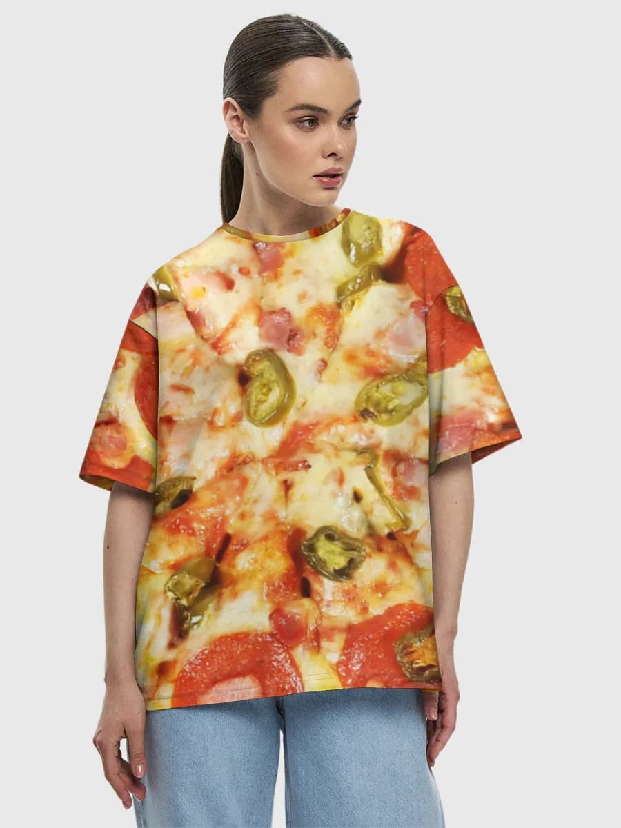 T-shirt Coton Oversize Femme