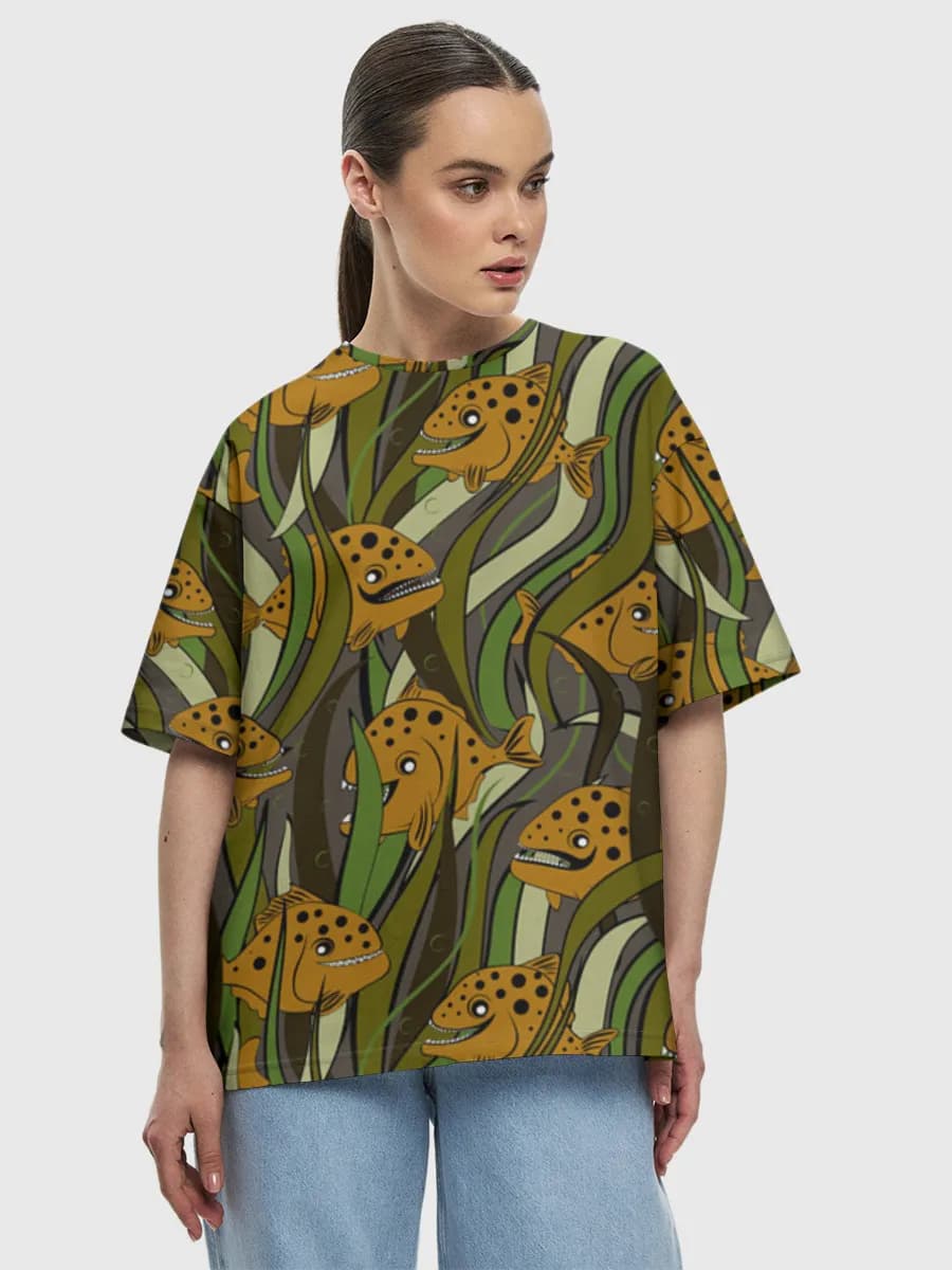 T-shirt Coton Oversize Femme