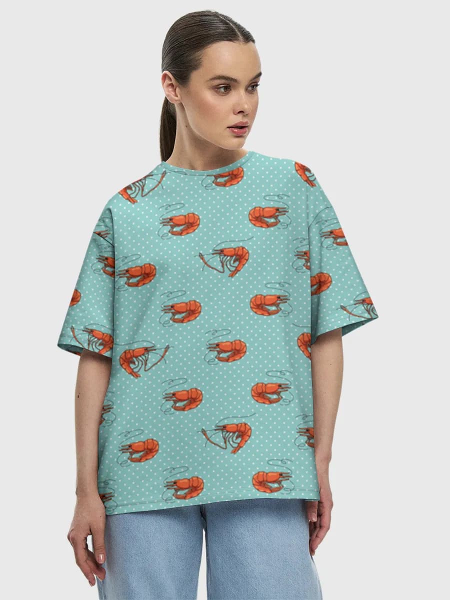 T-shirt Coton Oversize Femme