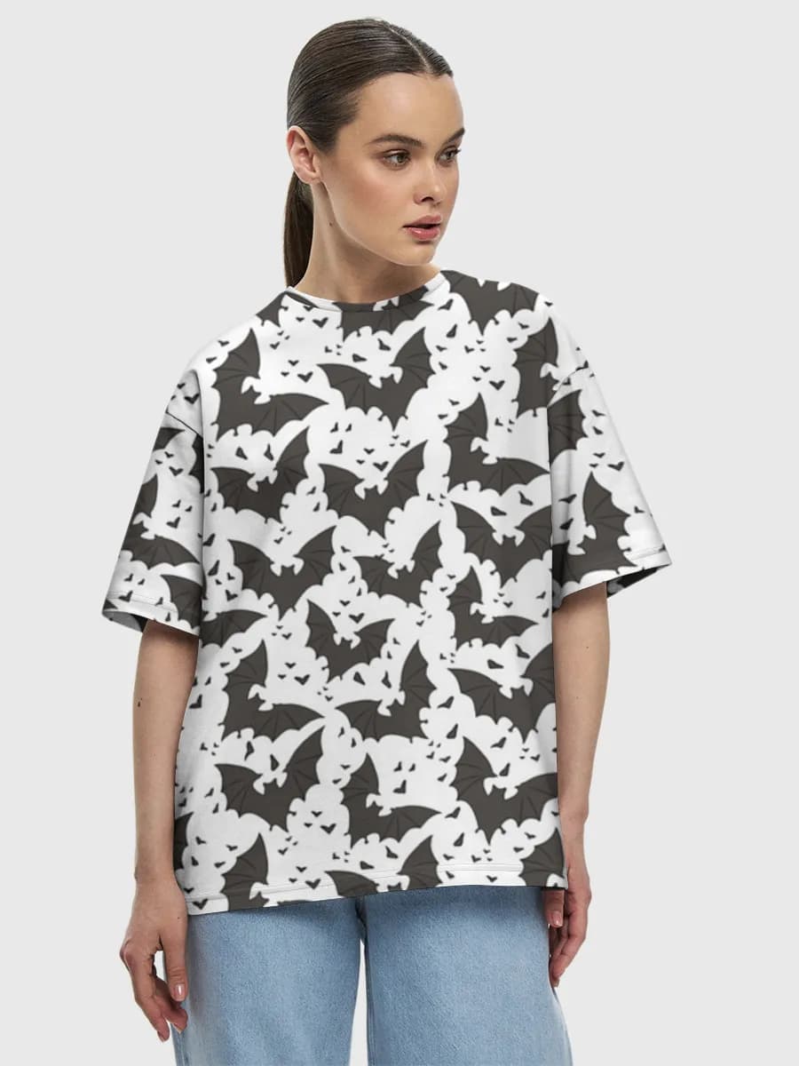 T-shirt Coton Oversize Femme