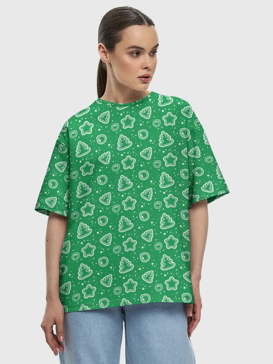Women's oversized cotton T-shirt