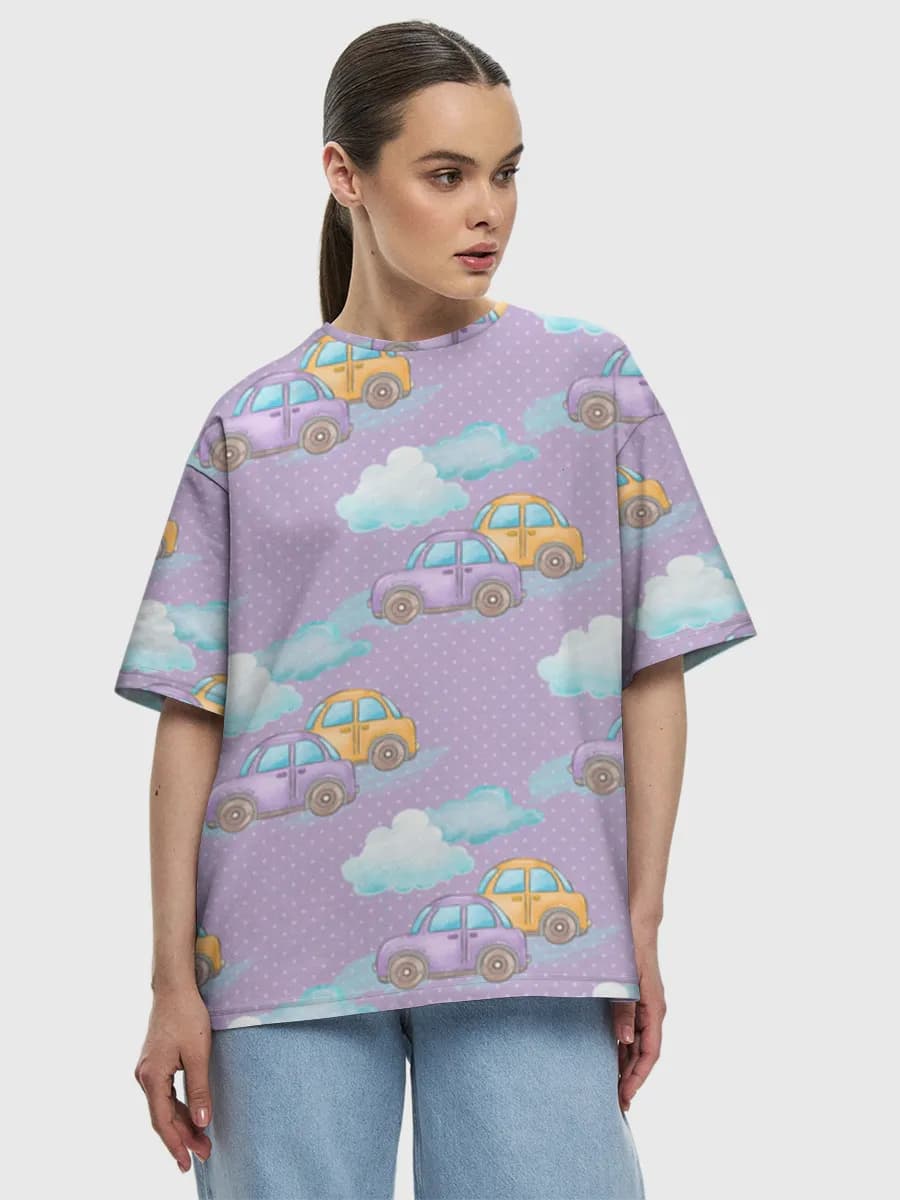 T-shirt Coton Oversize Femme