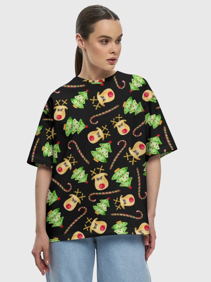 T-shirt Coton Oversize Femme