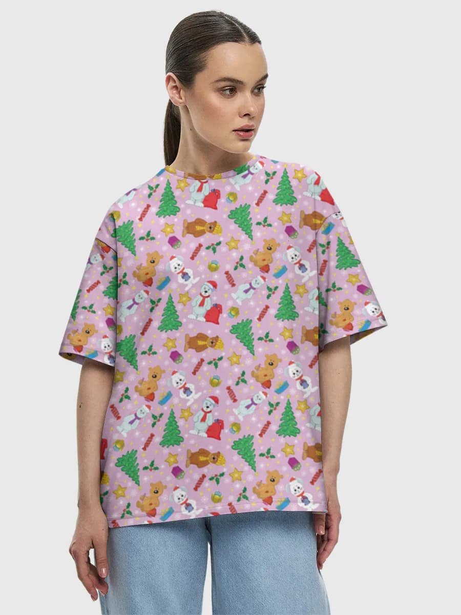 T-shirt Coton Oversize Femme