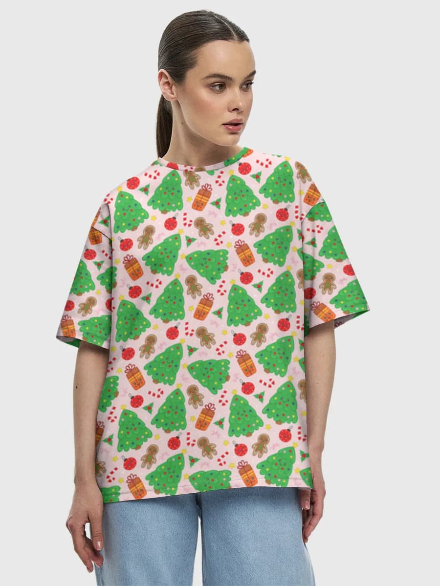 T-shirt Coton Oversize Femme
