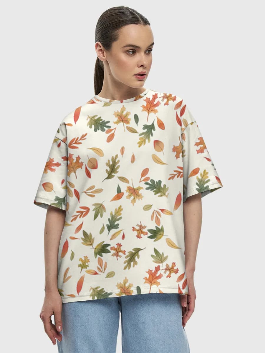 T-shirt Coton Oversize Femme