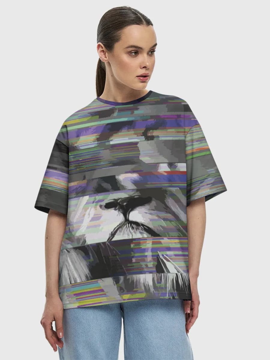 T-shirt Coton Oversize Femme