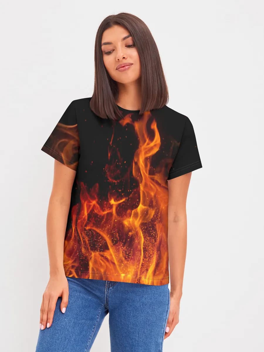 Women's basic cotton T-shirt
