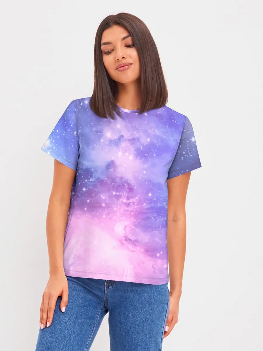 Damen Basic Baumwoll T-Shirt