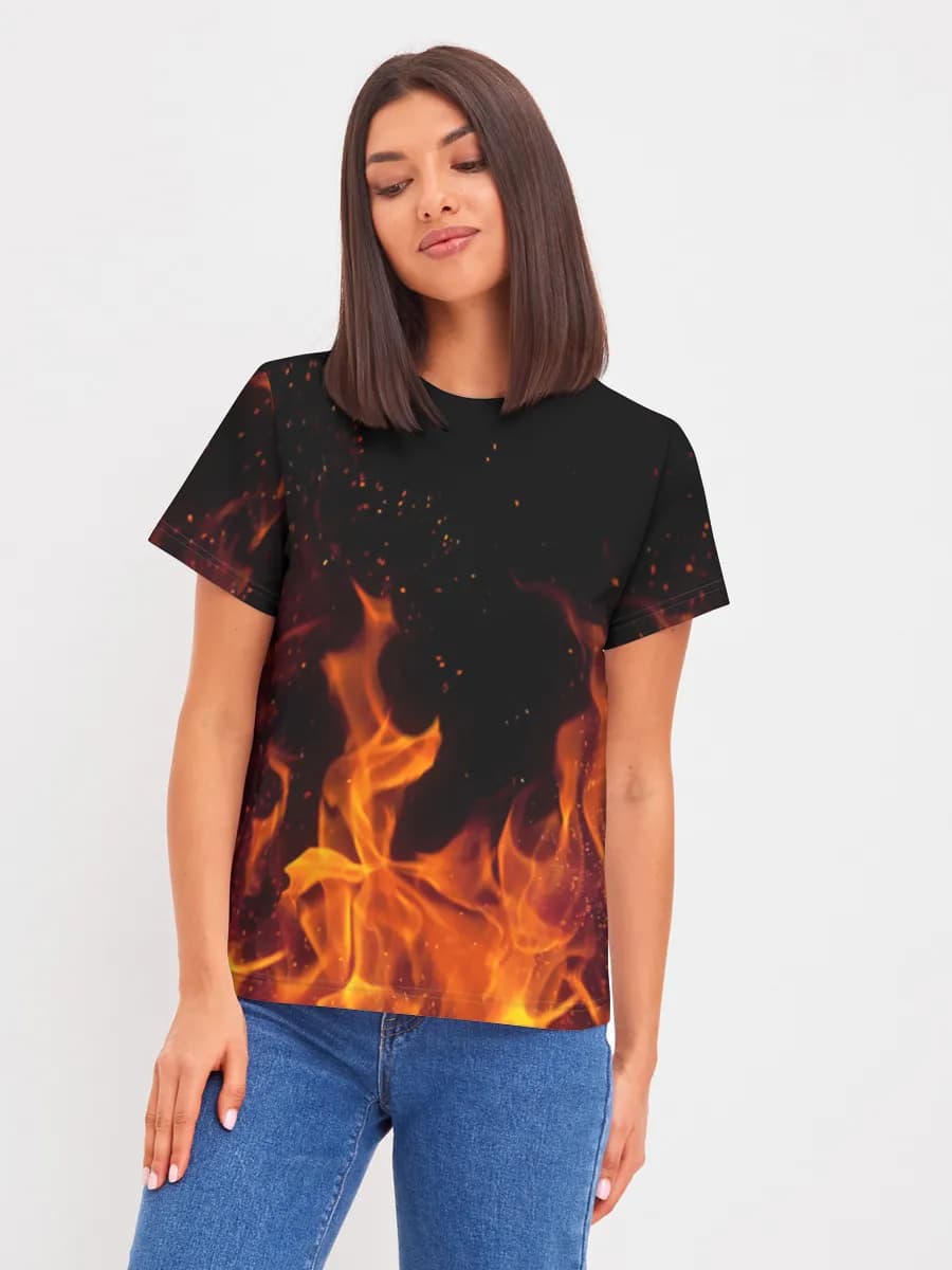 Women's basic cotton T-shirt