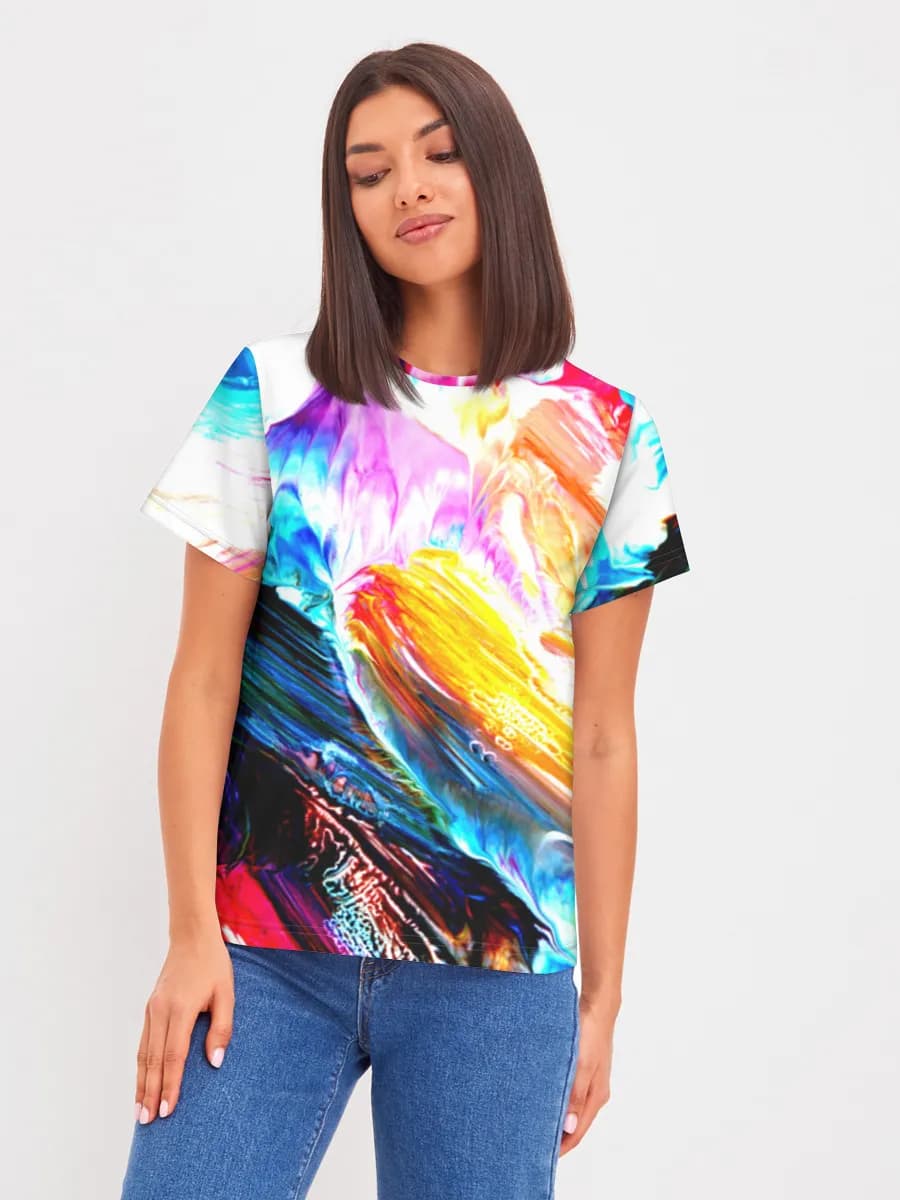 Women's basic cotton T-shirt