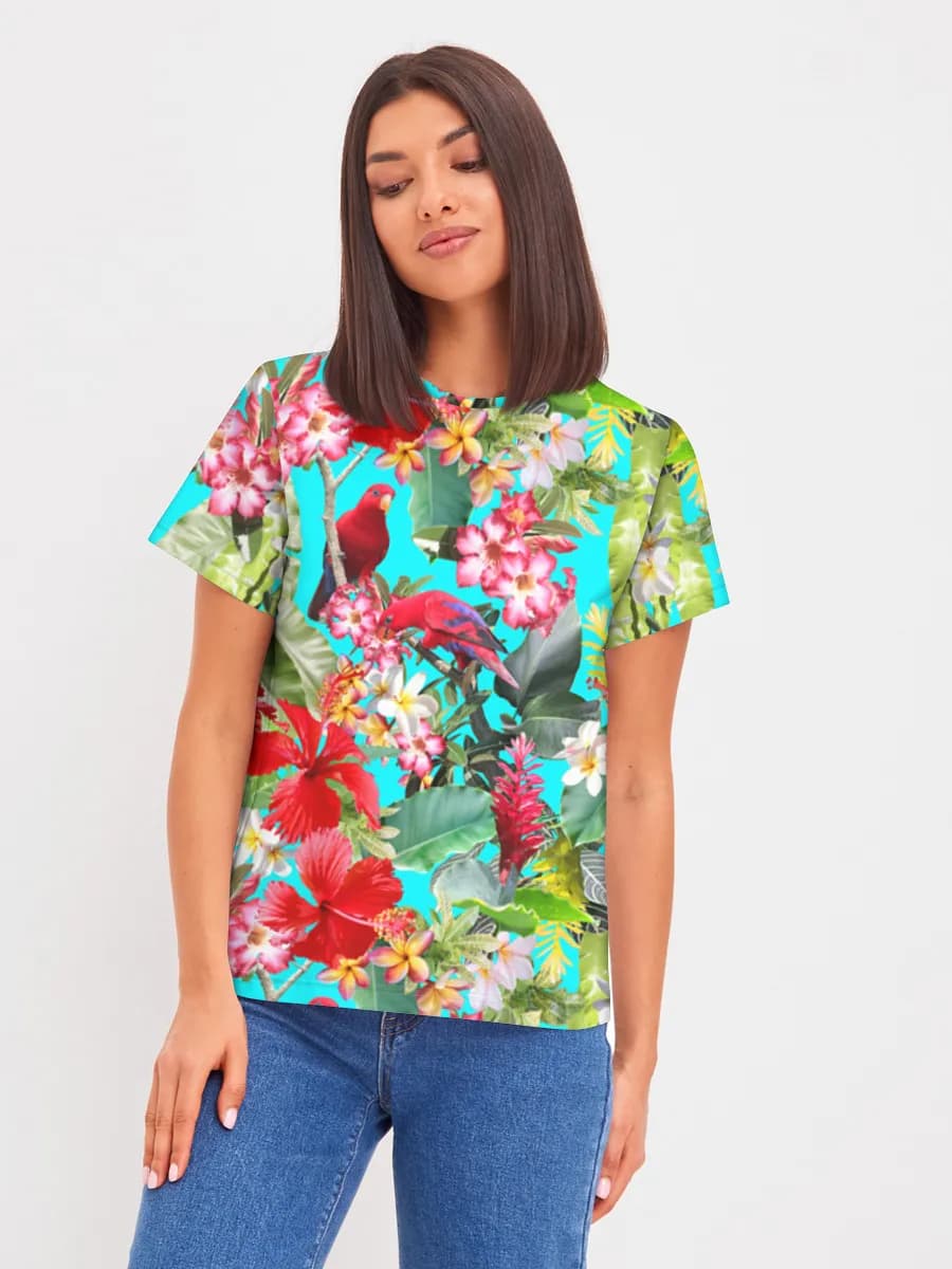 Women's basic cotton T-shirt