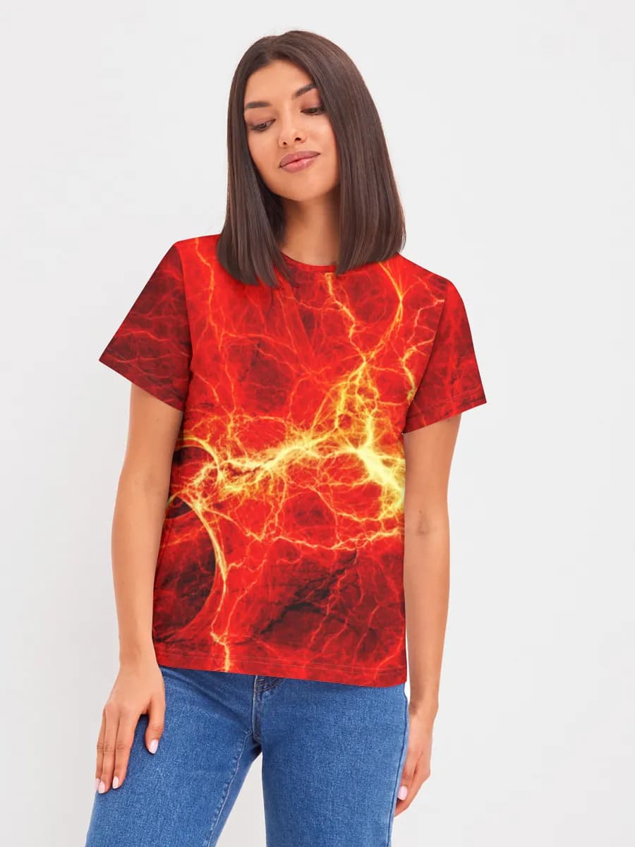 Women's basic cotton T-shirt
