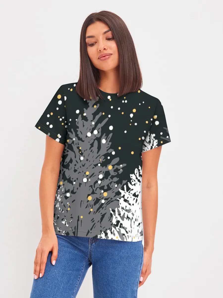 Women's basic cotton T-shirt