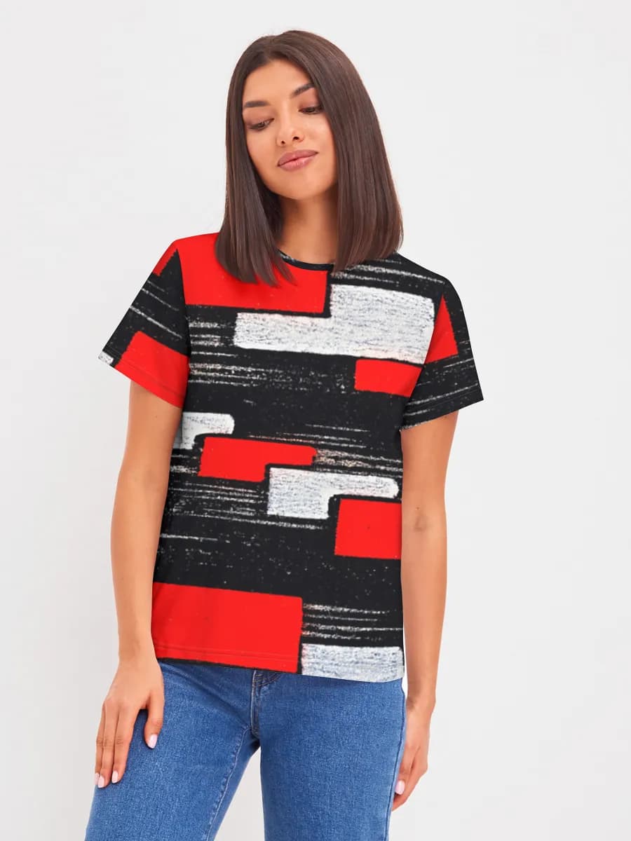 Women's basic cotton T-shirt