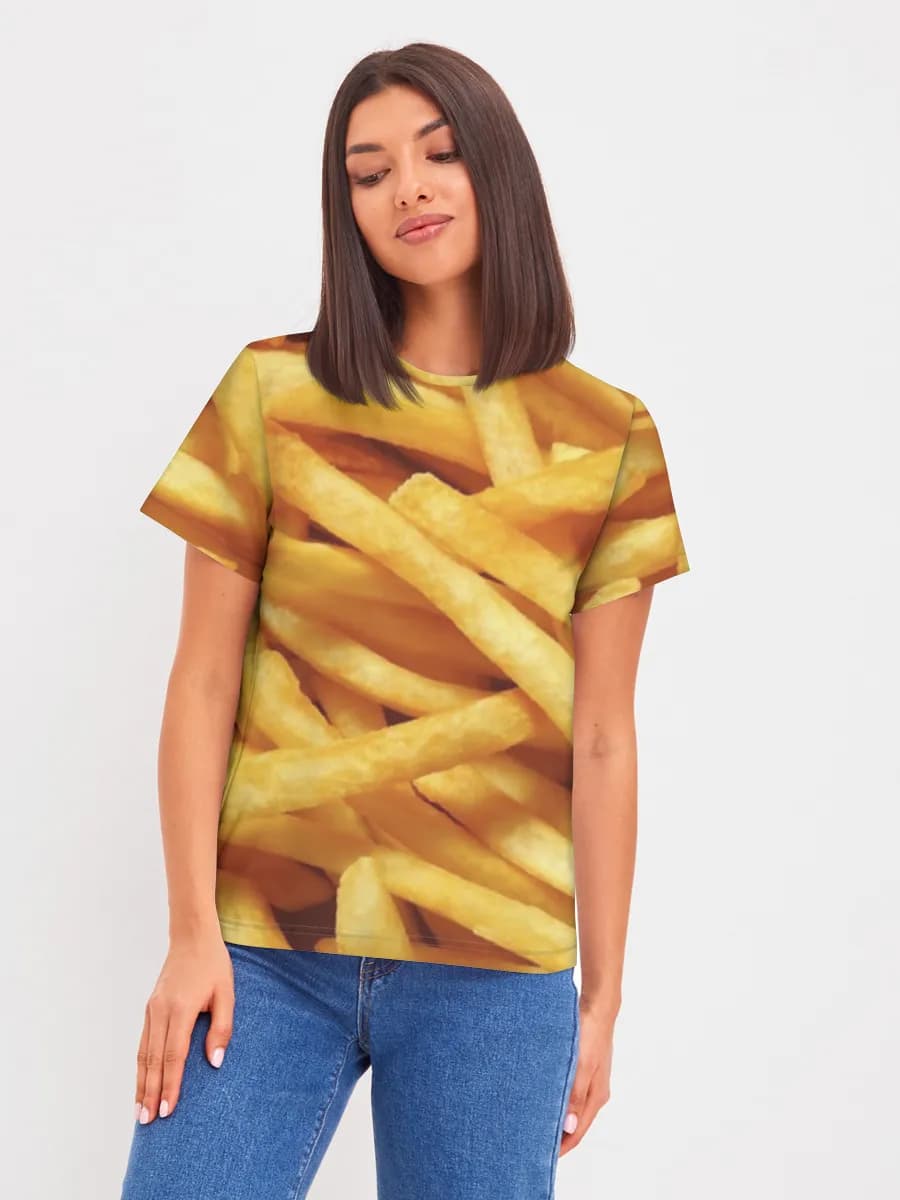 Women's basic cotton T-shirt