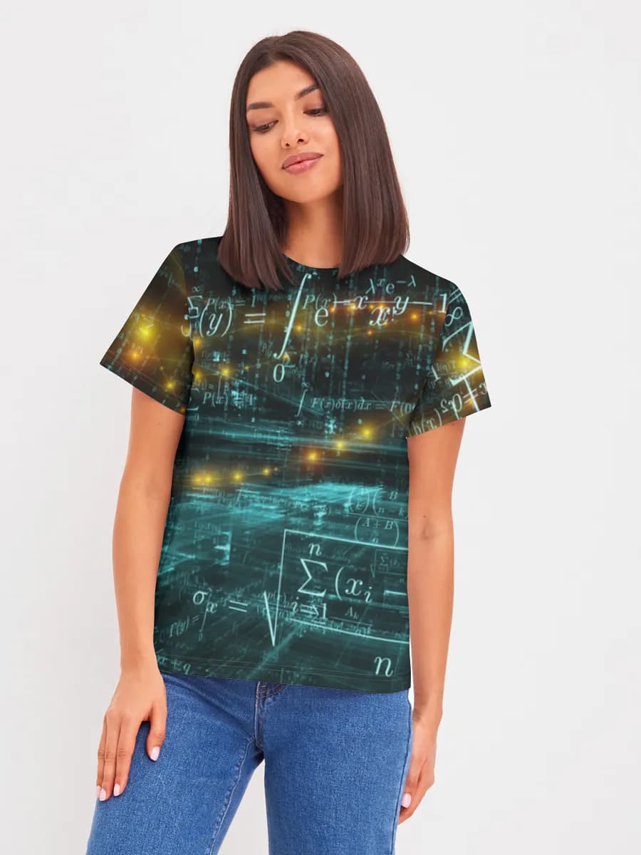 Women's basic cotton T-shirt