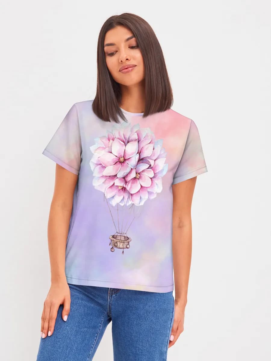 Women's basic cotton T-shirt