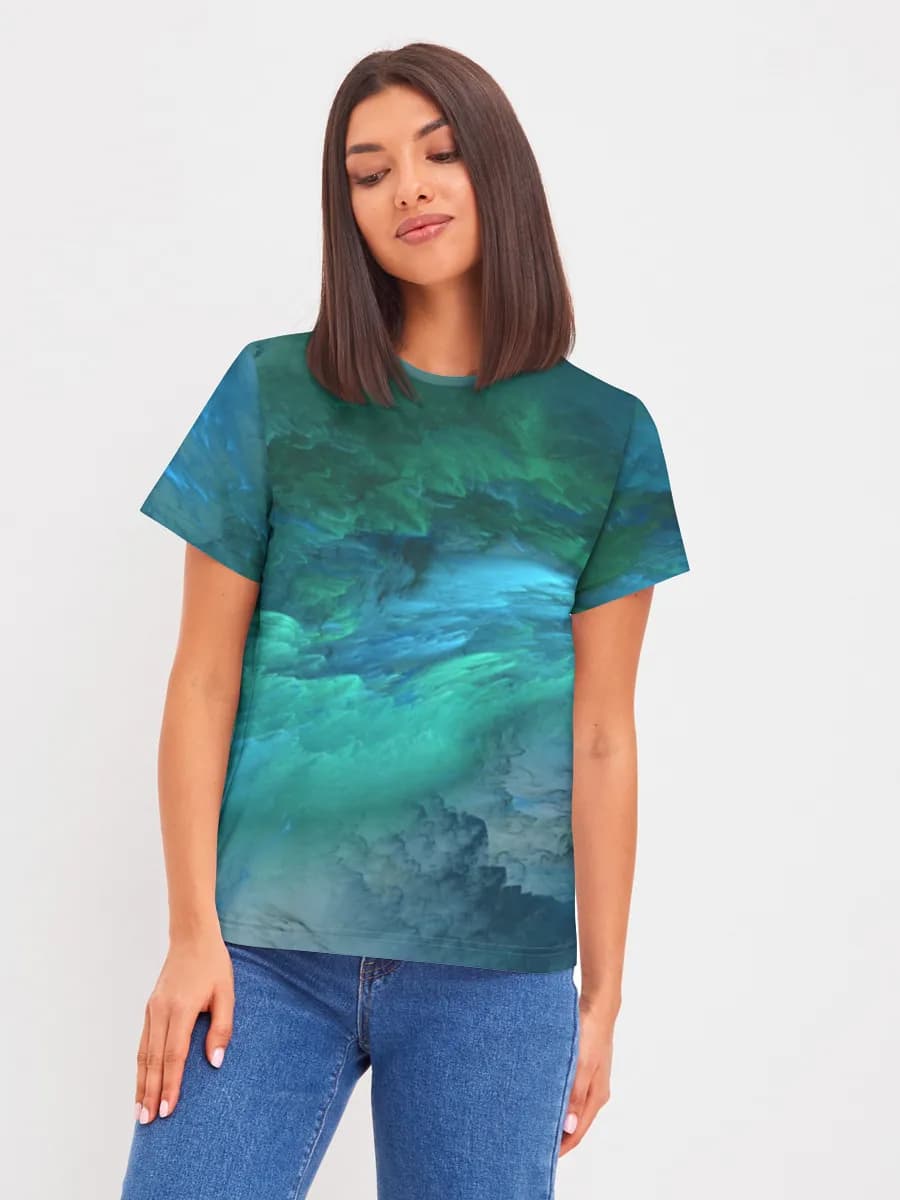 Women's basic cotton T-shirt