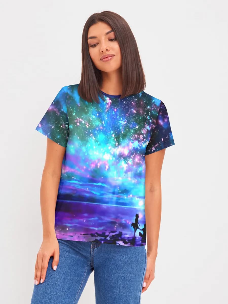 Women's basic cotton T-shirt