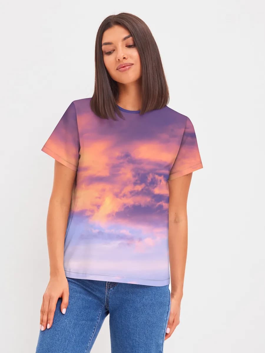 Women's basic cotton T-shirt
