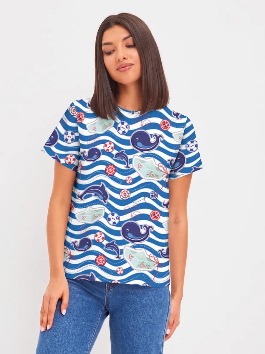 T-shirt Coton Basique Femme